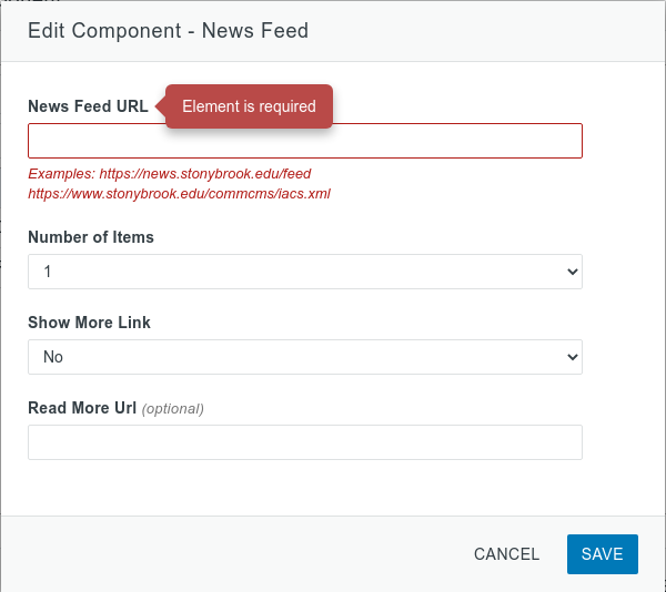 Component Modal