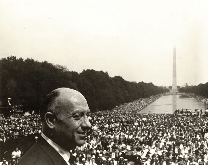 Photograph of Senator Jacob K. Javits at the "March on Washington," August 28, 1963.