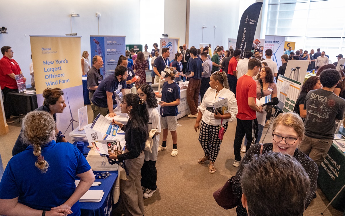 Offshore Wind Open House Crowd