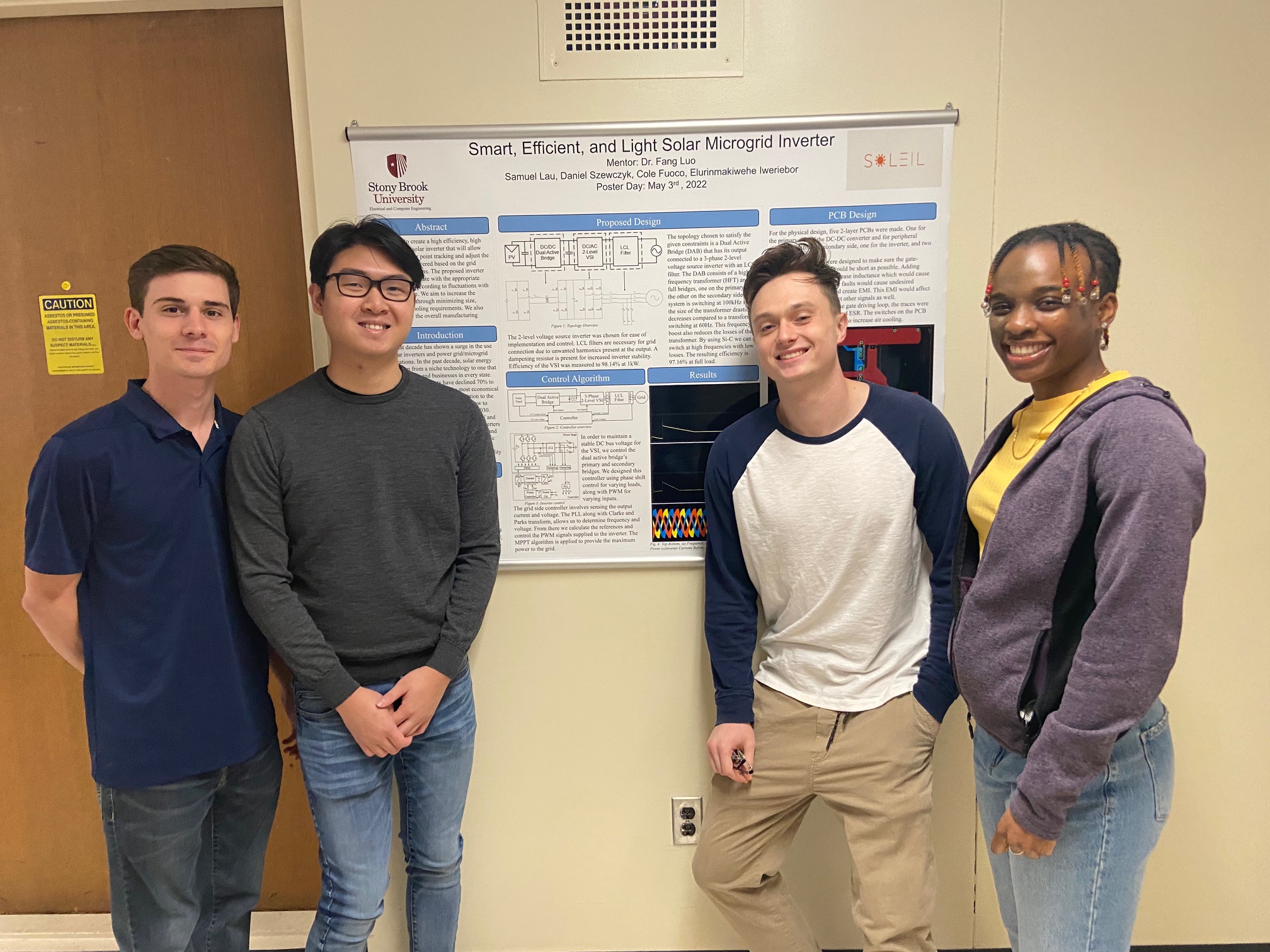 Senior Design Poster Day 2022