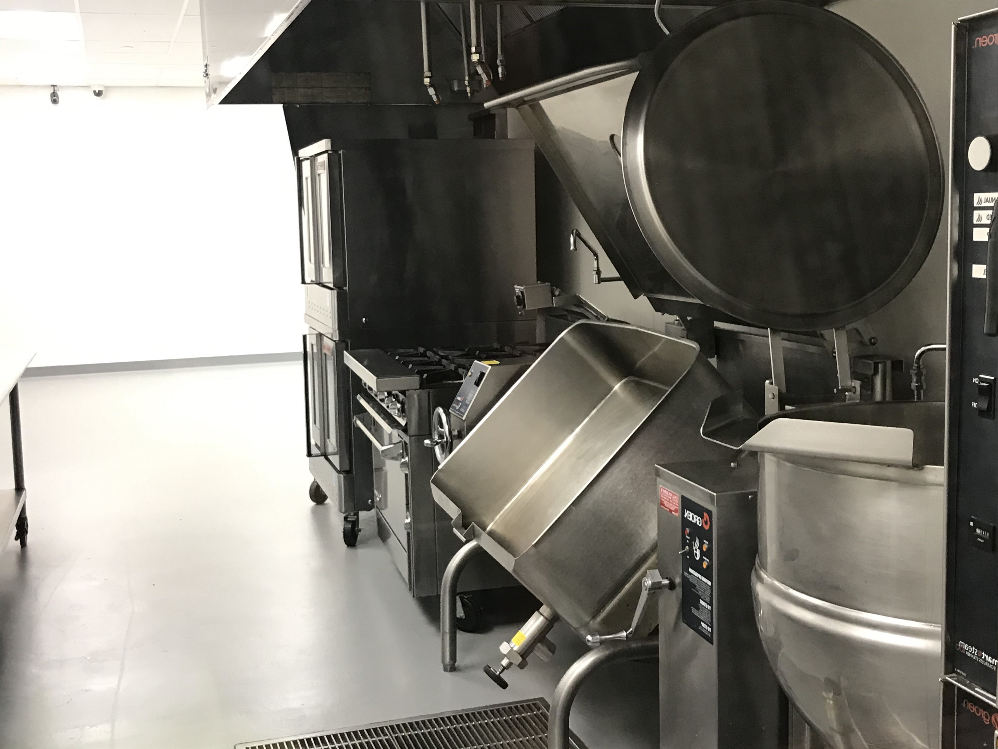 Hot Process Line Stony Brook University Food Business Incubator at Calverton