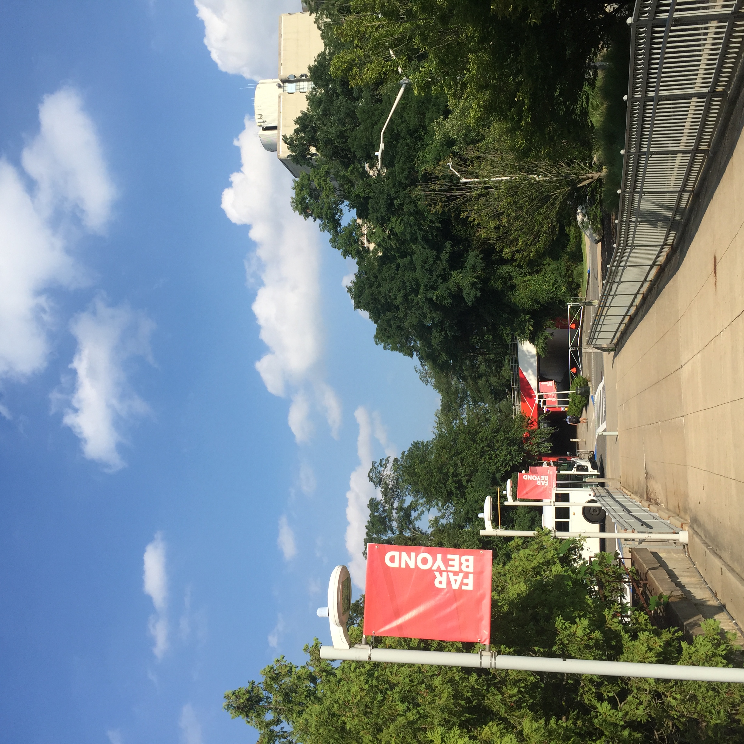 Walkway on Campus