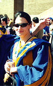 Anitra at graduation