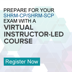 SHRM Test Prep. Register Now