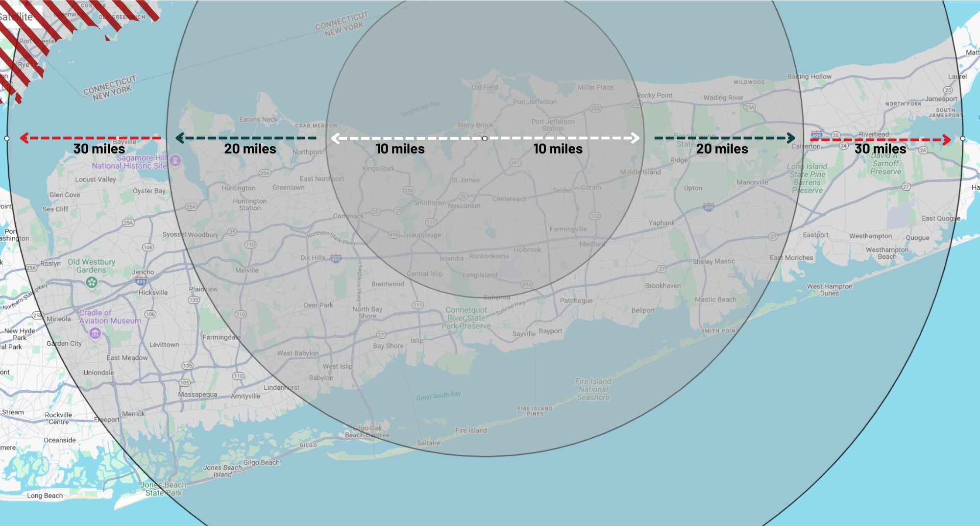 Radius Map