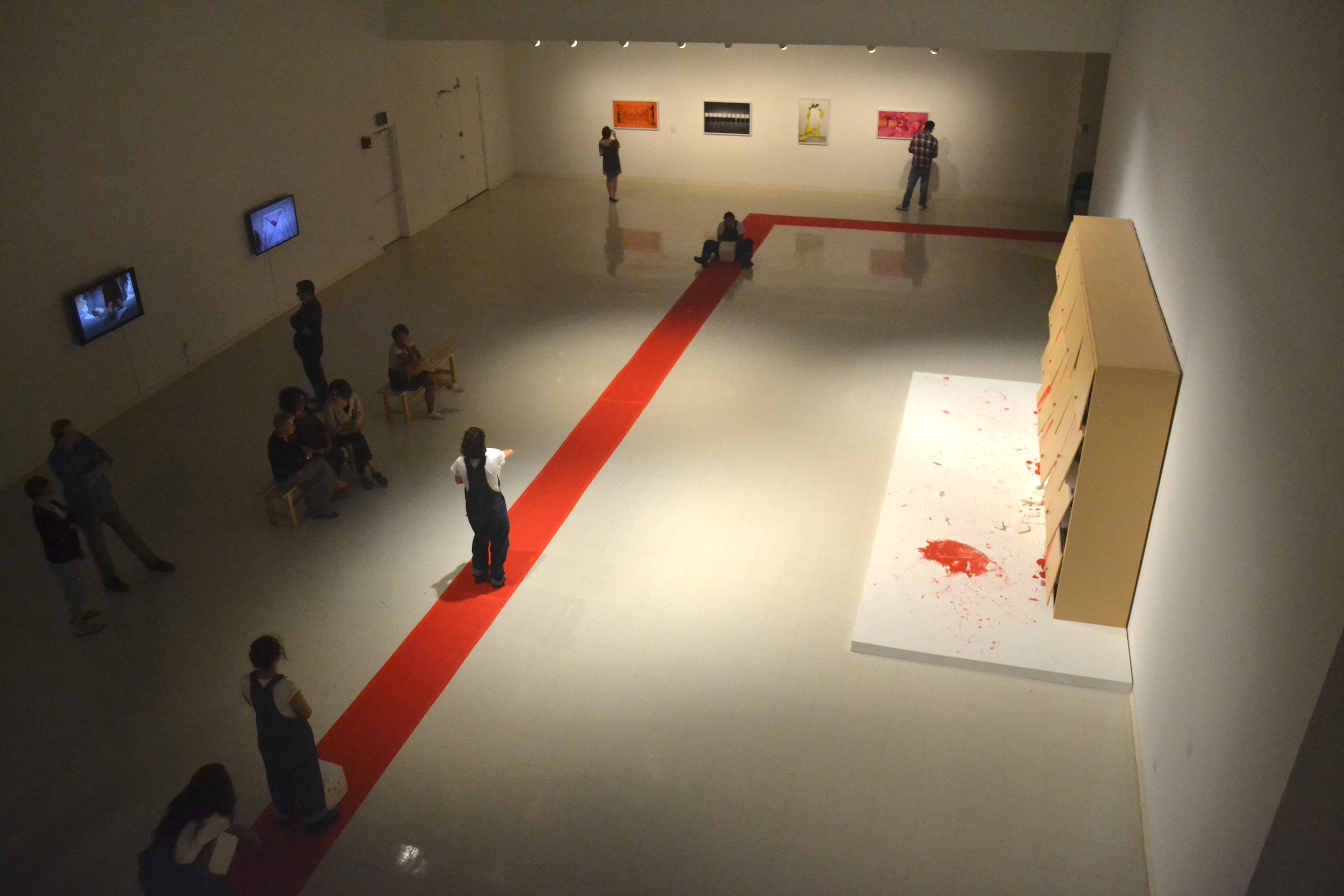 Kate Gilmore performance