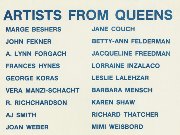 artists from queens