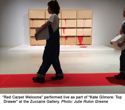 “Kate Gilmore: Top Drawer” Exhibition Open Through October 18 by Brian Smith