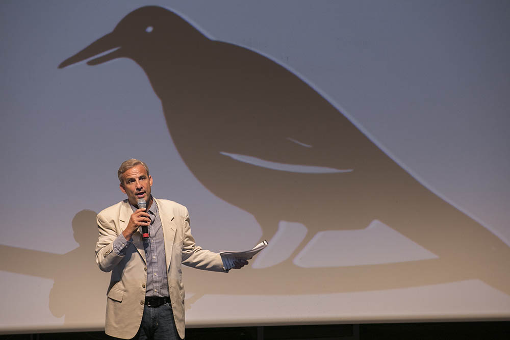 Alan Inkles introduces the Stony Brook Film Festival, which is held every summer.